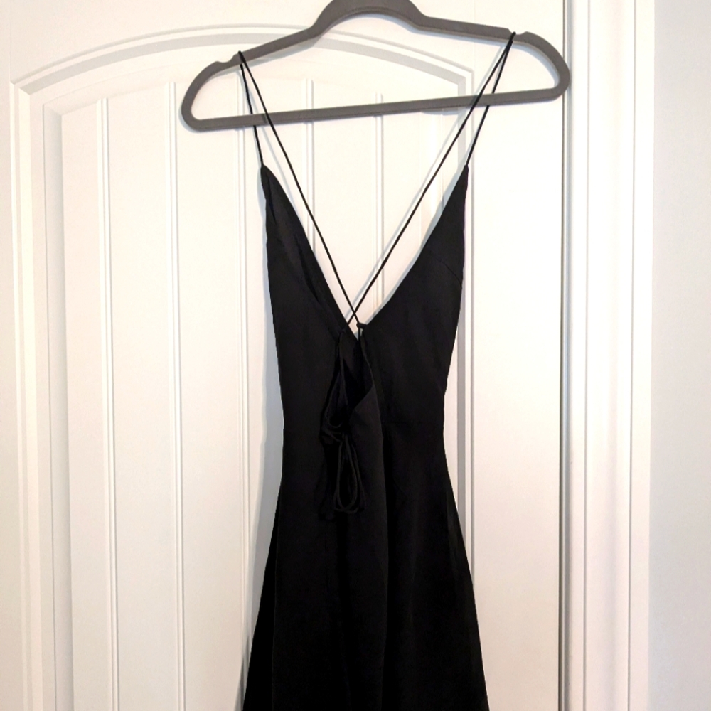 ASOS black mini dress